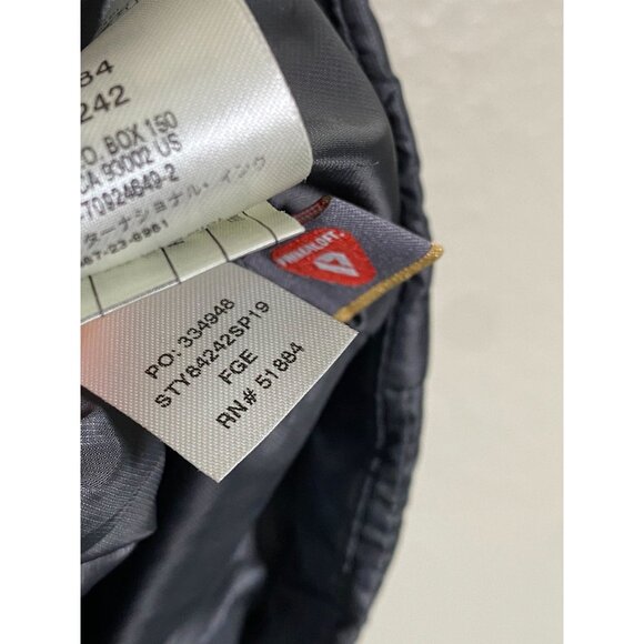 Patagonia Nano Puff vest Gray Men's Size Small Quilted Insulated Embroidered - Picture 4 of 16